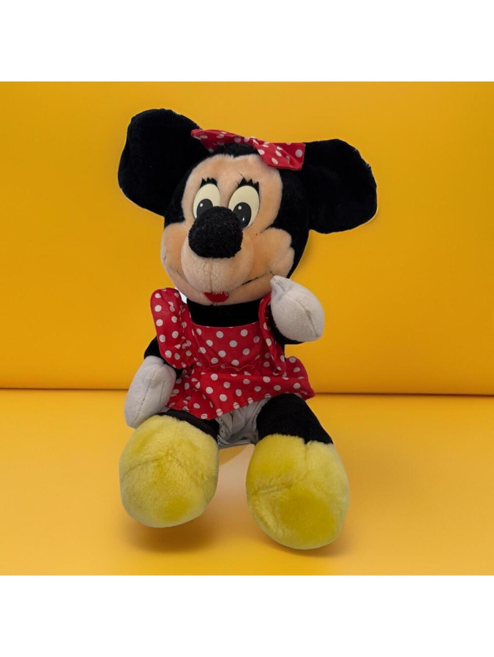 Vintage Disneyland Disney World Exclusive Minnie Mouse 13" Plush